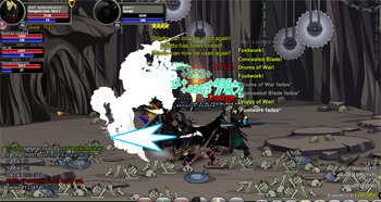 Battle on Exalted Blade Masters! Guilds in online adventure game Adventure Quest Worlds